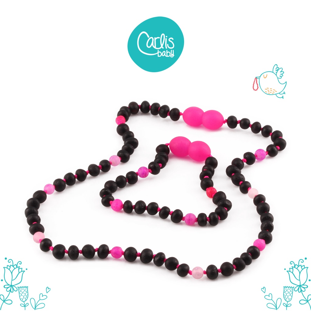 AG64 / AG64 V2 Kalung dan Gelang Amber Tumbuh Gigi Bayi By Carlis Baby