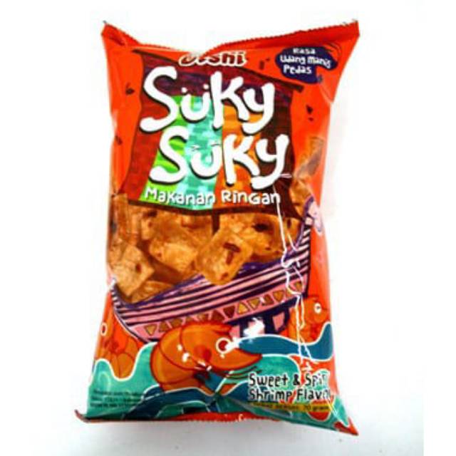 

Oishi Suky suky udang pedas manis 65 gram