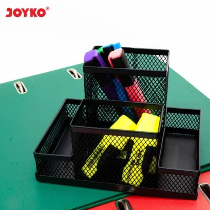 

BAYAR DITEMPAT Desk Set JOYKO DS19/Pen Holder/Tempat Alat Tulis Jaring/Pen Stand TERBATAS Kode 806
