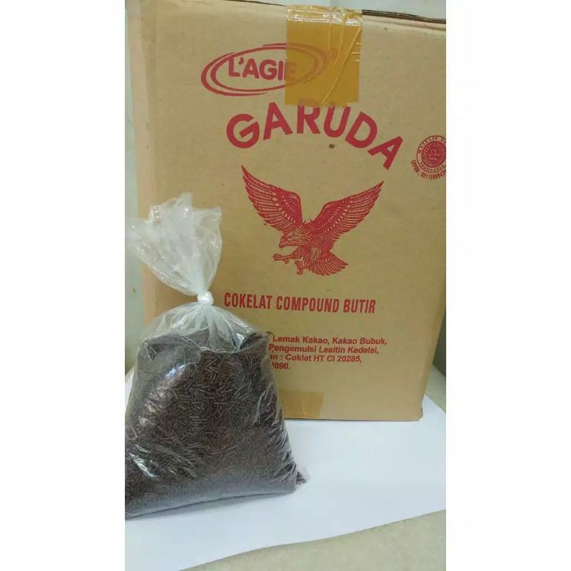 

Meses Garuda coklat repack 500gr