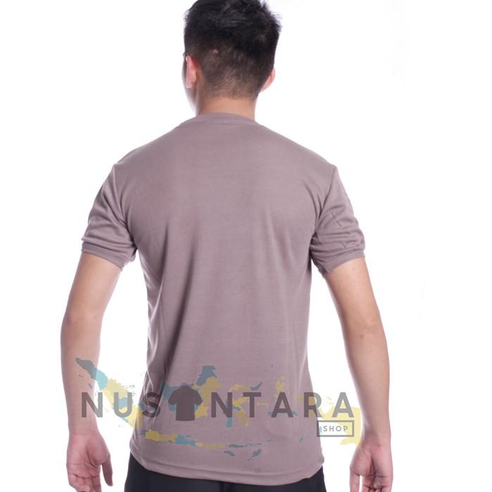 GROSIR Kaos Polos Coklat Navy Hitam Putih Army Kerah Pendek Kaos Satpam Security Kaos Polisi Tni Ter