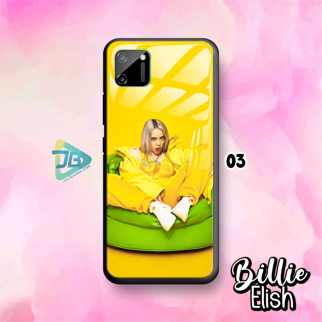 SOFTCASE BACK CASE GLASS KACA BILLIE ELISH SAMSUNG S8 S9 S9+ S10 S10+ S11 S11+ S20 S20+ JB2954