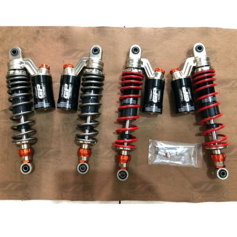 Shock Shockbreaker skok  tabung ride it GP extreme copy ktc Doubel click fungsi 280 320 340 mm motor