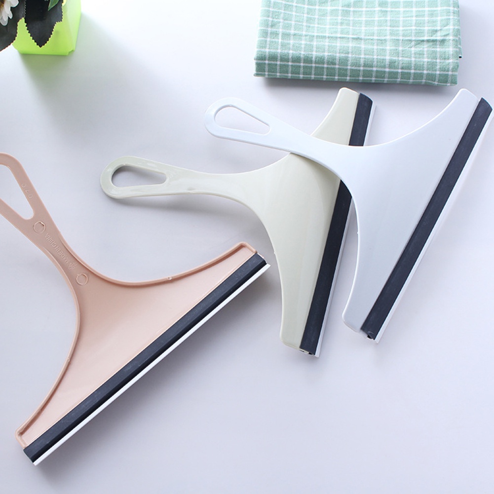 New Glass Brush Useful Hosehold Window Desk Wall Glass Cleaner Scraper Cleaning Squeegee Wiper OWT