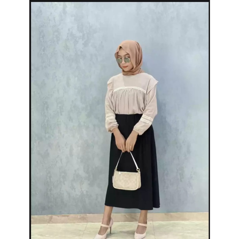 ZOLLA BLOUSE RAYON CRINGKEL | BLUS WANITA KEKINIAN TERBARU | BLUS PALING HITS | BISA COD