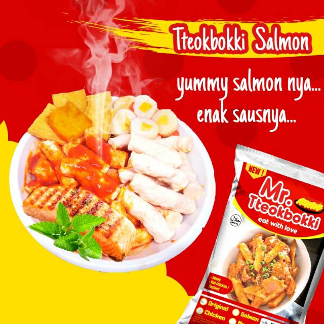 Mr Tteokbokki Korean Food Halal Homemade Sameday / GO-SEND