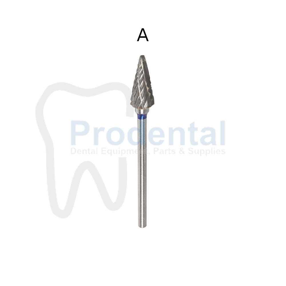 Dental bur fraser carbide bur tungsten bur akrilik gigi palsu (A)