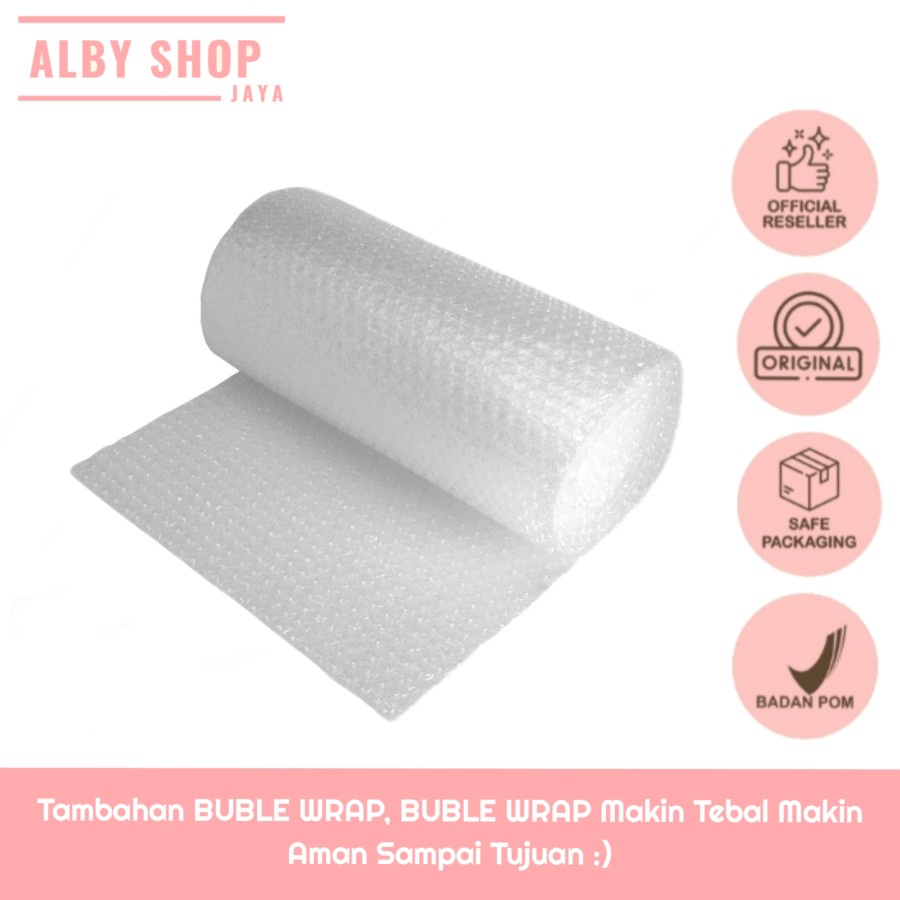 

TAMBAHAN BUBLE WRAP, BUBLE WRAP MAKIN TEBAL MAKIN AMAN SAMPAI TUJUAN