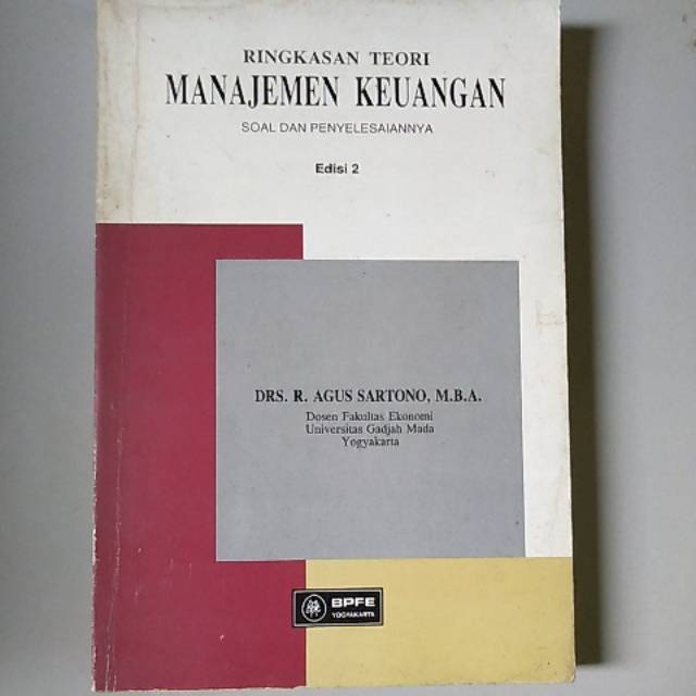 

Buku Ringkasan Materi Manajemen Keuangan