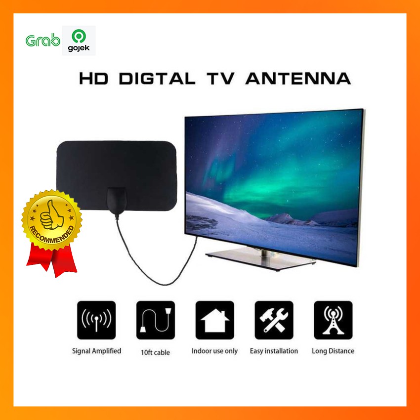 Antena Tv Digital Indoor dvb t2 4k high gain