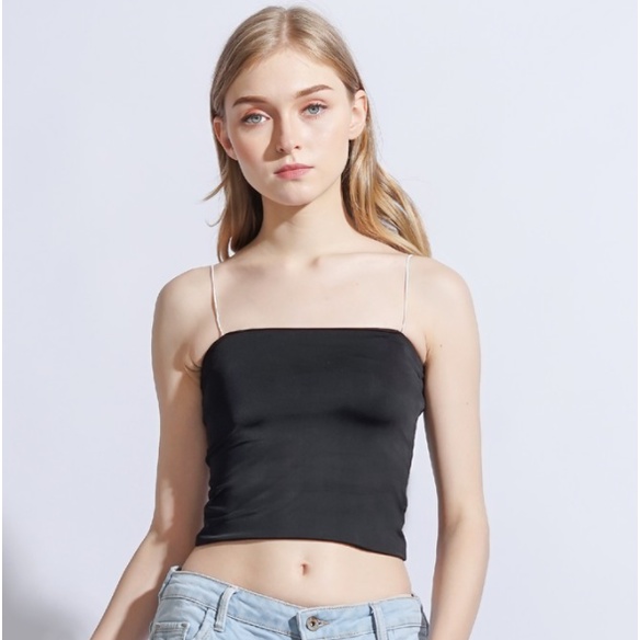 MODAVIE - JILL TANK TOP Crop Top Korean Tanktop Korea Atasan Wanita tanktop kemben tali spagethi spageti