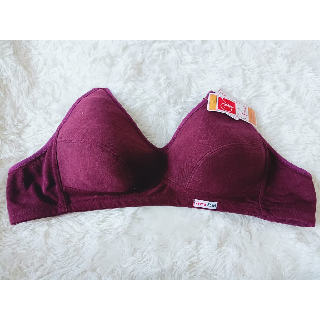 Sport Bra / Bra High Quality / Tanpa Kawat / Pakaian Dalam Wanita (fs)