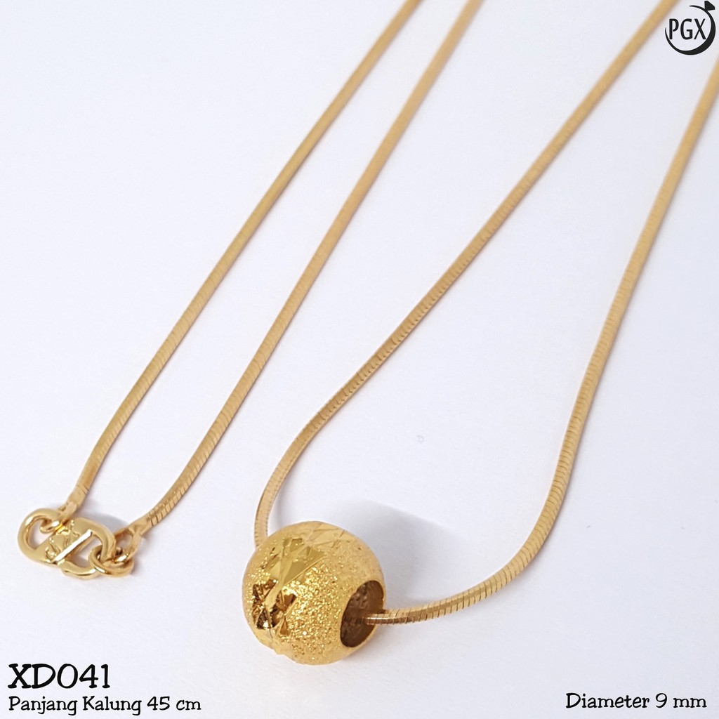 PGX Kalung Wanita Xuping Aksesoris Fashion Perhiasan Lapis Emas Premium - XD041