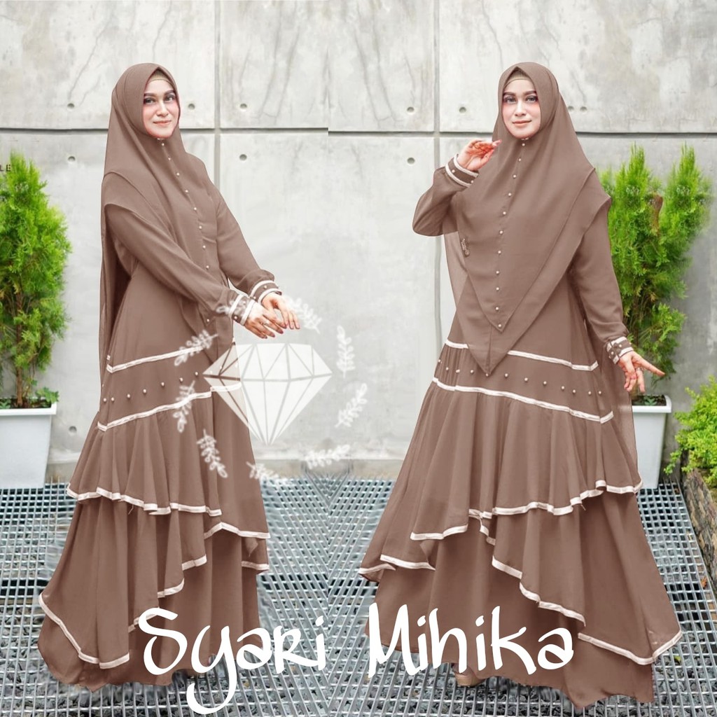 SYARI MIHIKA 2IN1 mR / GAMIS MIHIKA BERGO