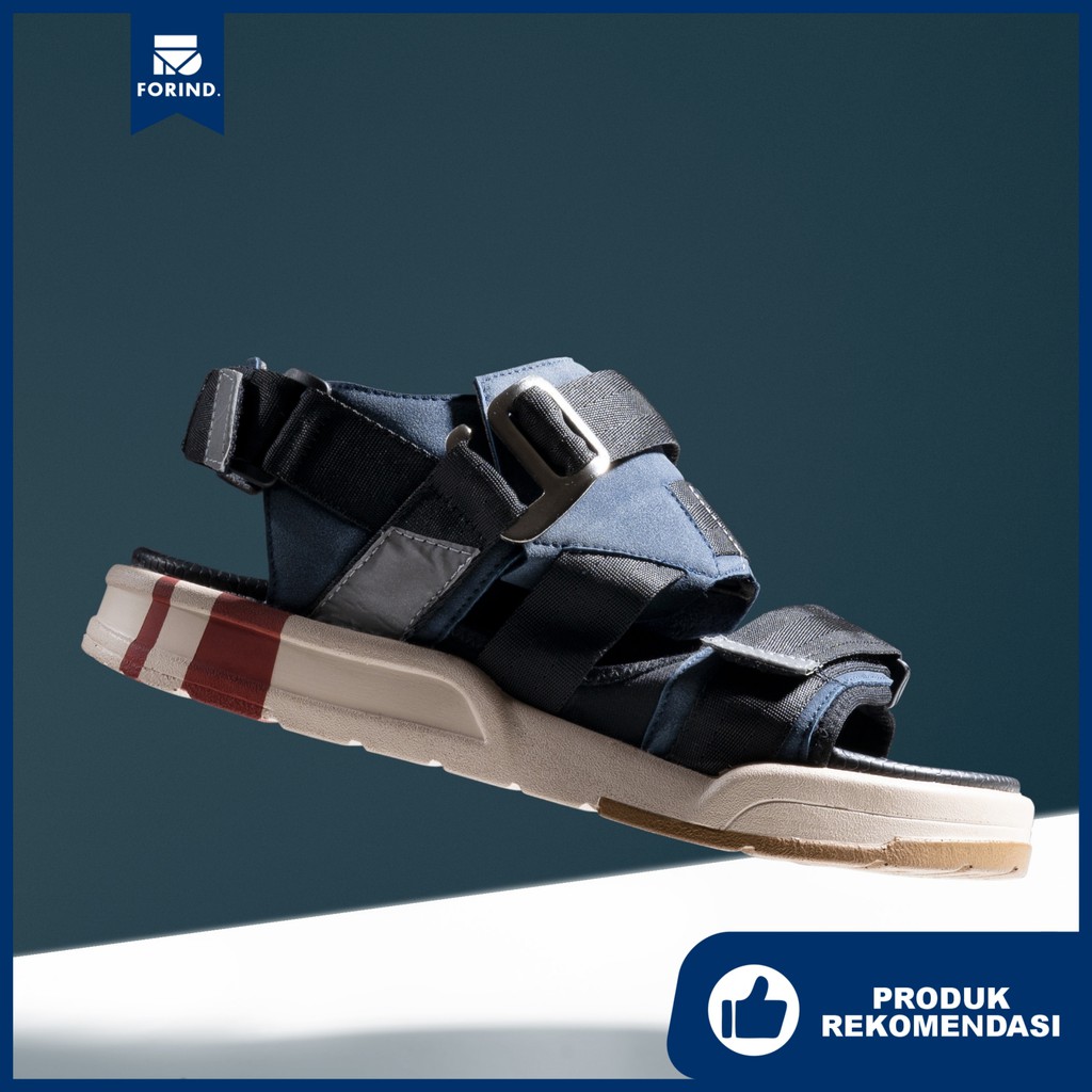 Neo Archaic Navy | Sendal Gunung Original Kasual Pria Cowok Sandal Footwear Ori New| FORIND x Navara