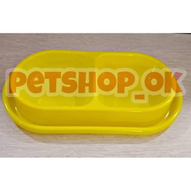 Tempat Makan/Minum kucing/anjing double