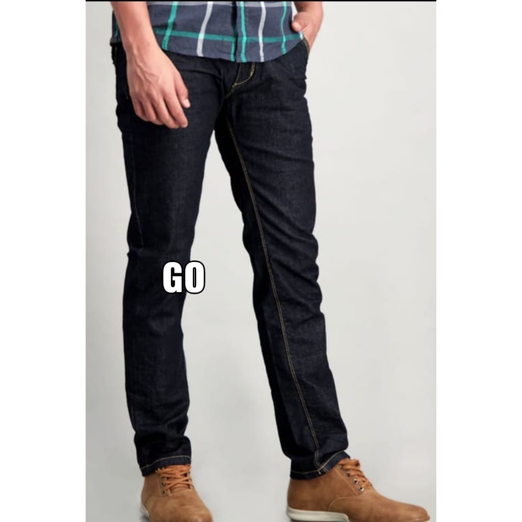 gof 29 CARDINAL CBCBP Celana Panjang Jeans Pria Pencil Stretch Slimfit Super Skinny Sobek Bermuda
