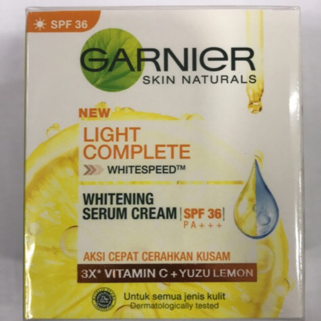 Garnier Bright Complete Day Cream SPF36