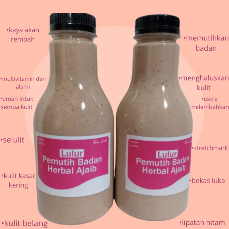 lulur pemutih badan | lulur herbal alami | lulur pemutih badan isi banyak | penghilang bekas luka