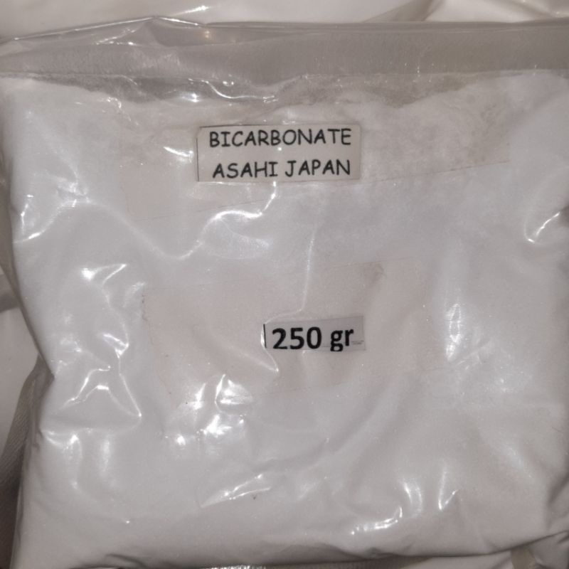 

Bicarbonate asahi Japan repack 250gr