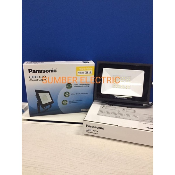 Panasonic lampu sorot Led 30W 30 Watt led Floodlight 30 W