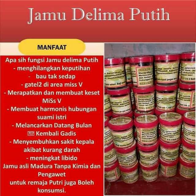 

Jamu delima putih delpu