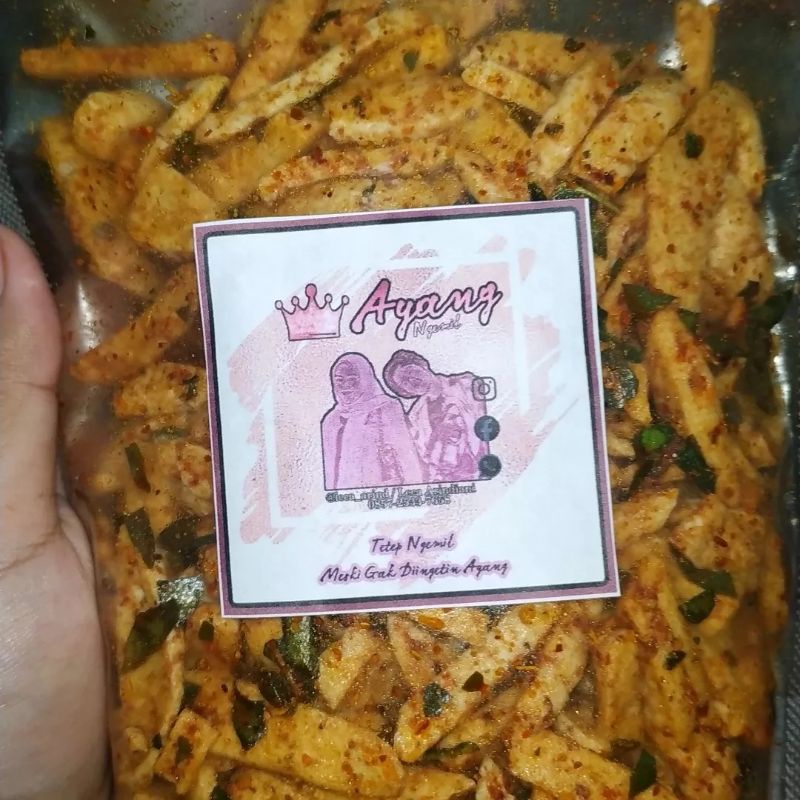 

BASRENG PEDAS/DAUN JERUK/1KG/1.5KG/250GR