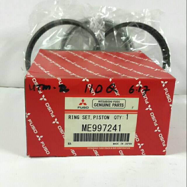 Ring Piston PS 120 (4D34) Asli import ME 997241J oversize 0.50