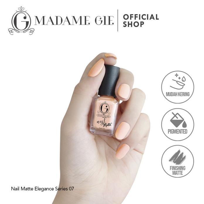 Madame Gie Nail Matte Elegance Series (Satuan) - Makeup DiskonR21A