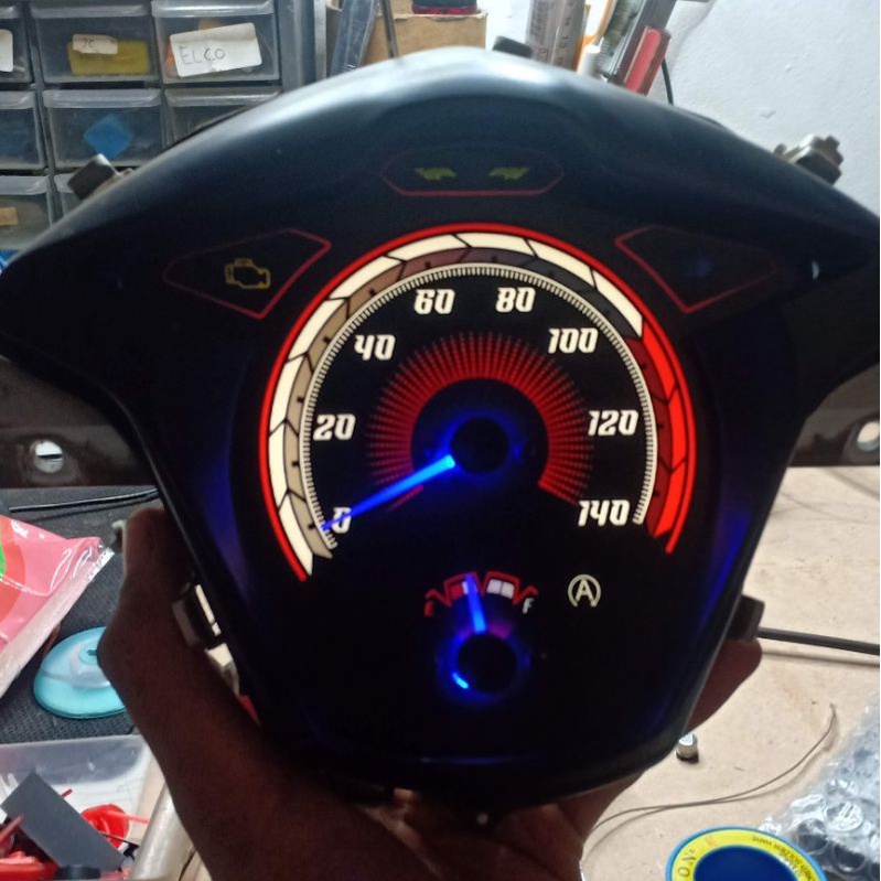 Jual papan speedometer custom beat fi Shopee Indonesia