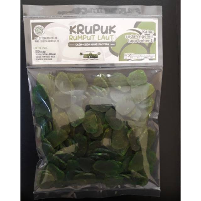 

Kerupuk rumput laut mentah