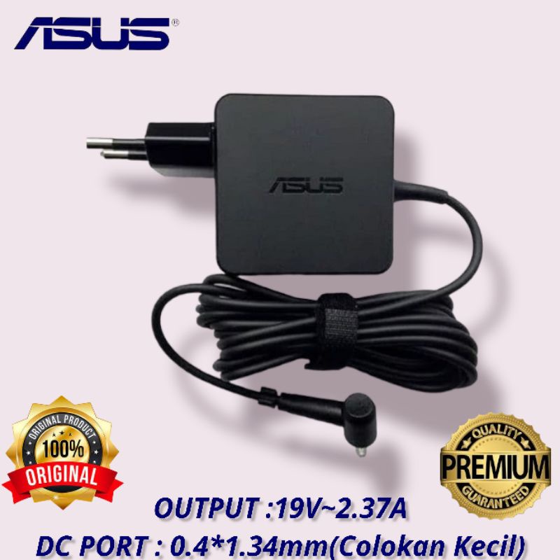 Charger Laptop Asus X441S X441N X441U X441UA X441b X441M A407u A409u A412d X441 X540S X540L X453M 19V 2.37A 4.0mm×1.35mm