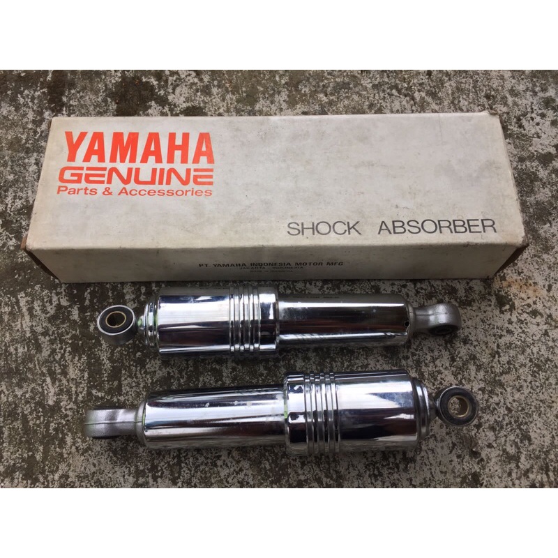 shockbreaker Skok Shock Belakang Yamaha Alfa Chrome Original YGP NOS