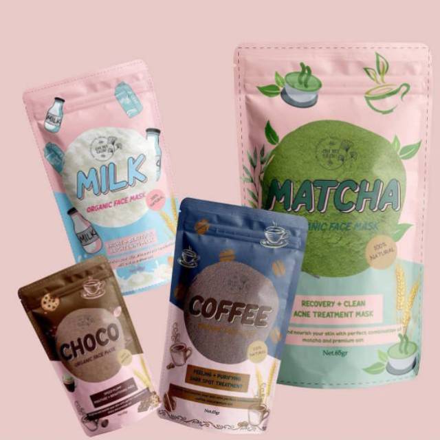 (FREE KUAS) Masker Oh My Skin Masker Wajah - Reseller JakSel Harga Grosir