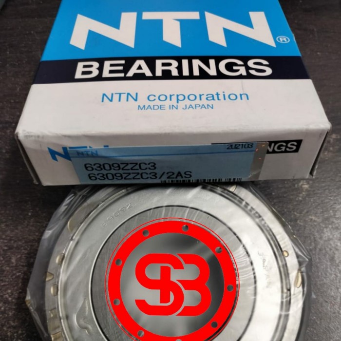 Bearing 6309 ZZ NTN / 6309ZZ C3 NTN JAPAN ORIGINAL