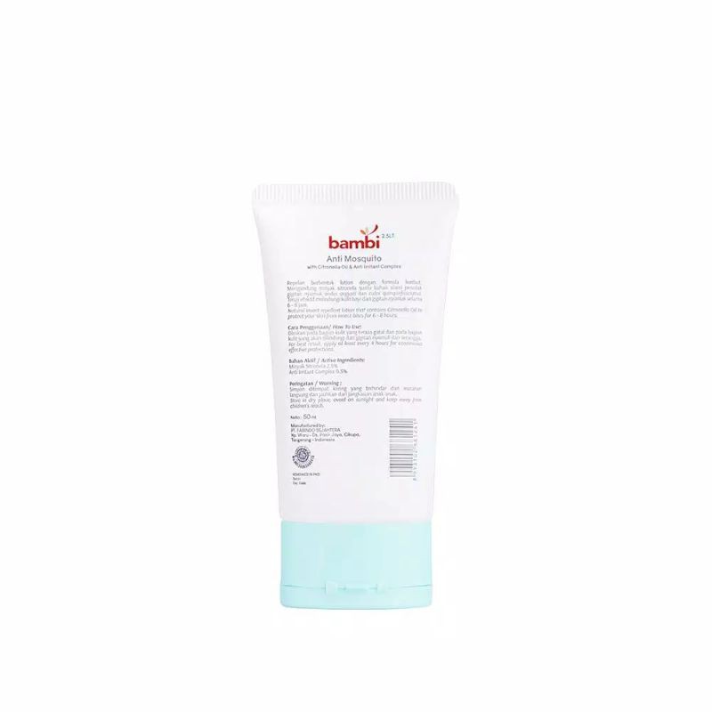 Bambi Baby Anti Mosquito ( Tube ) 50ml