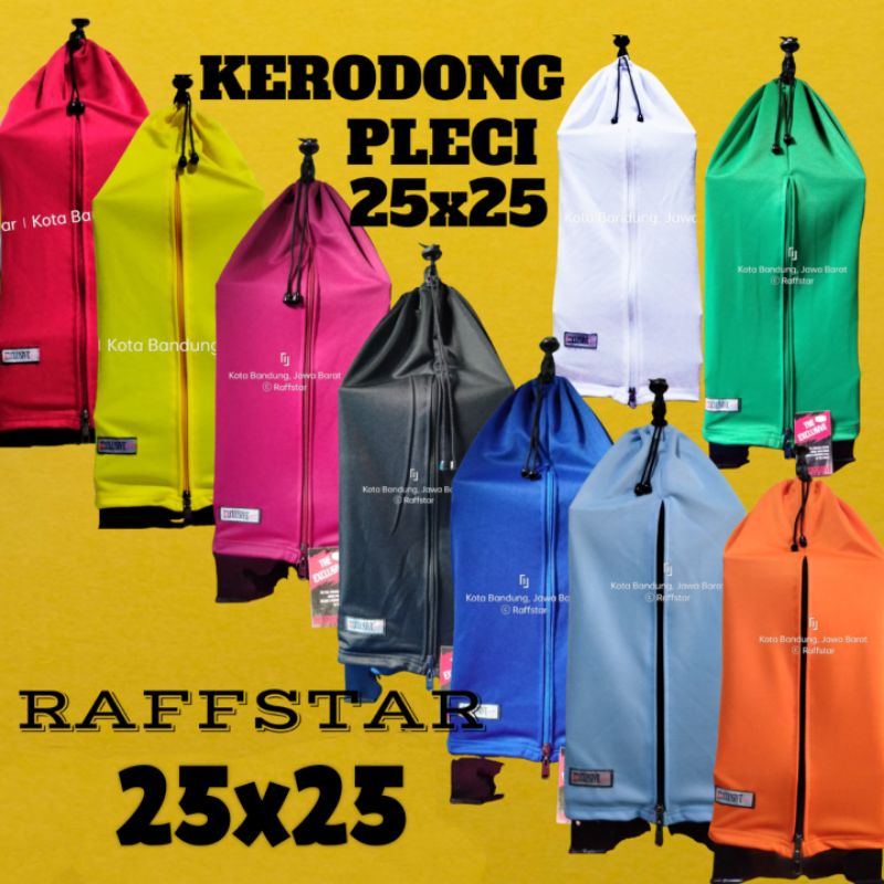 KERODONG PLECI KOTAK 25X25 30X30 WARNA BERAGAM