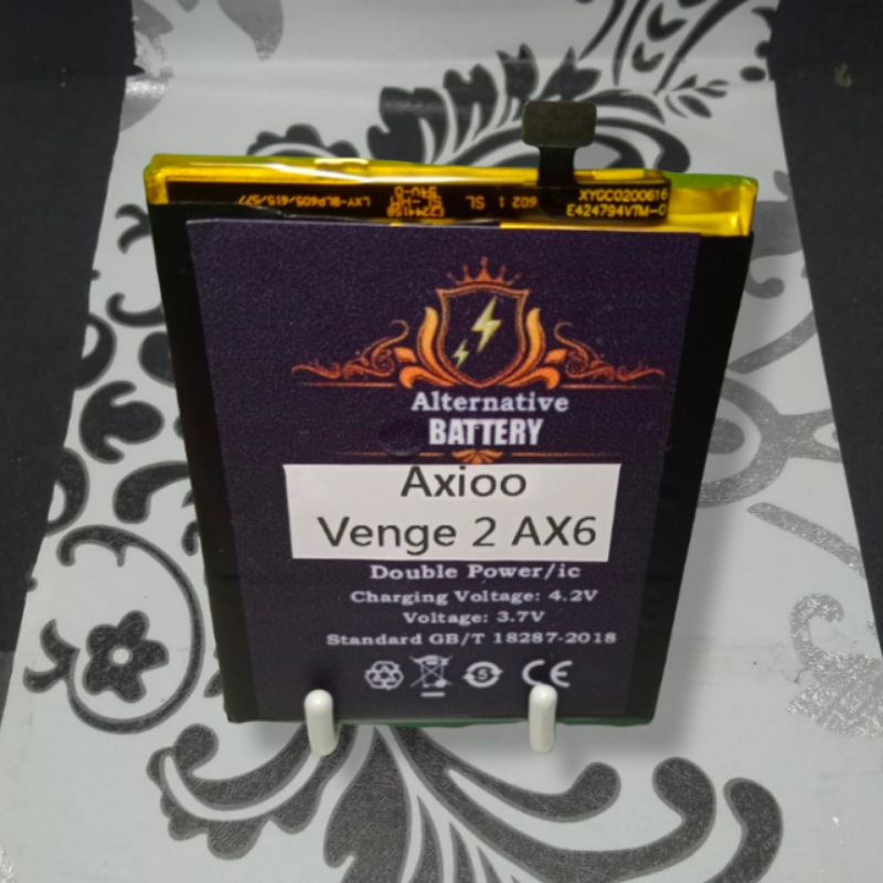 Batrai Modif Axioo Venge 2 AX6 Batre Axio AX 6 Persamaan Baterai
