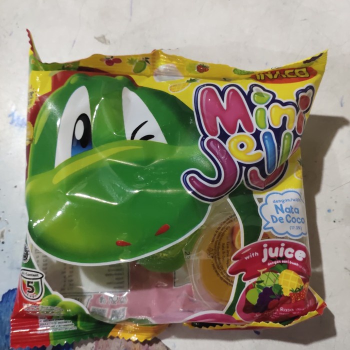 

54eh Jeli Inaco Isi 5 - 75 Gram Dengan Nata De Coco Jelly Inaco 60Jh