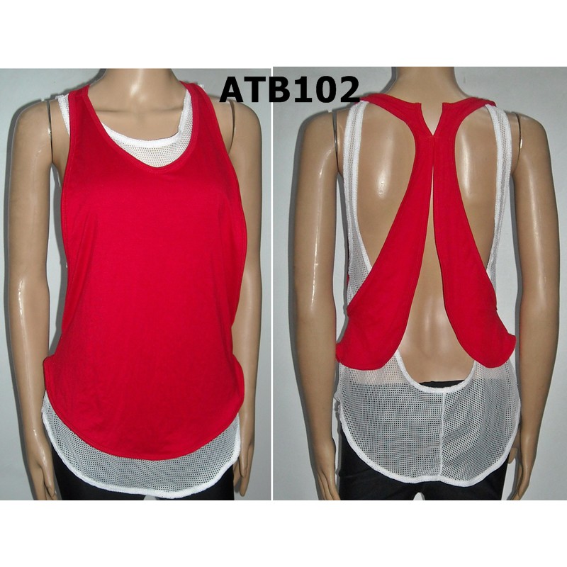 Baju Senam Tanktop ZUmba Yoga Dance Sport kode 102