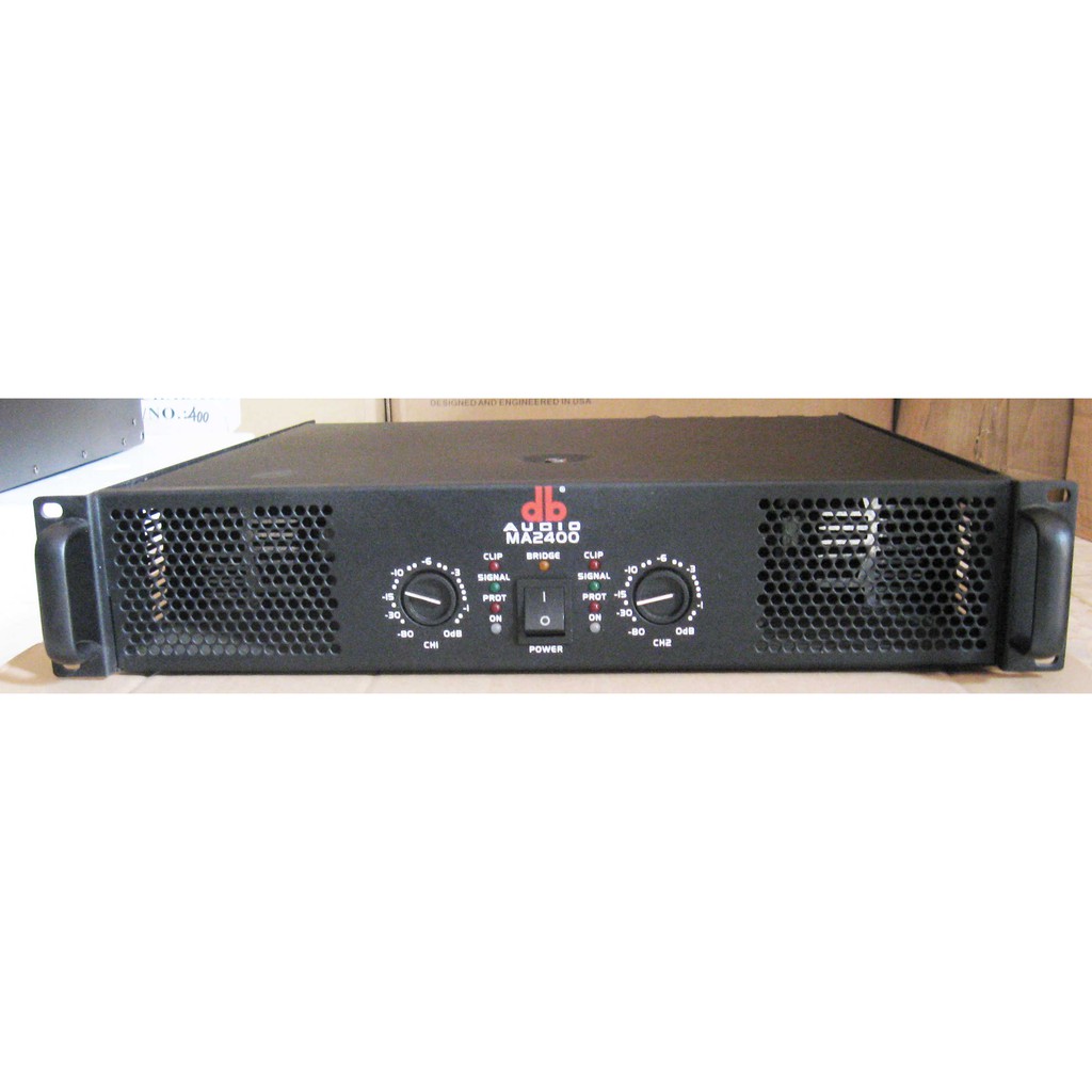 Power Amplifier DB Audio MA2400