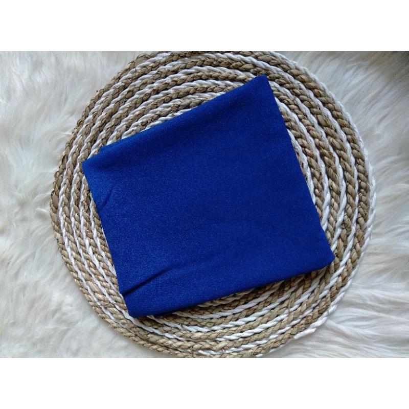 PASMINA / Pashmina sabyan || pasmina Diamond Italiano 170x75cm PART 2/hijab-Biru Elektrik