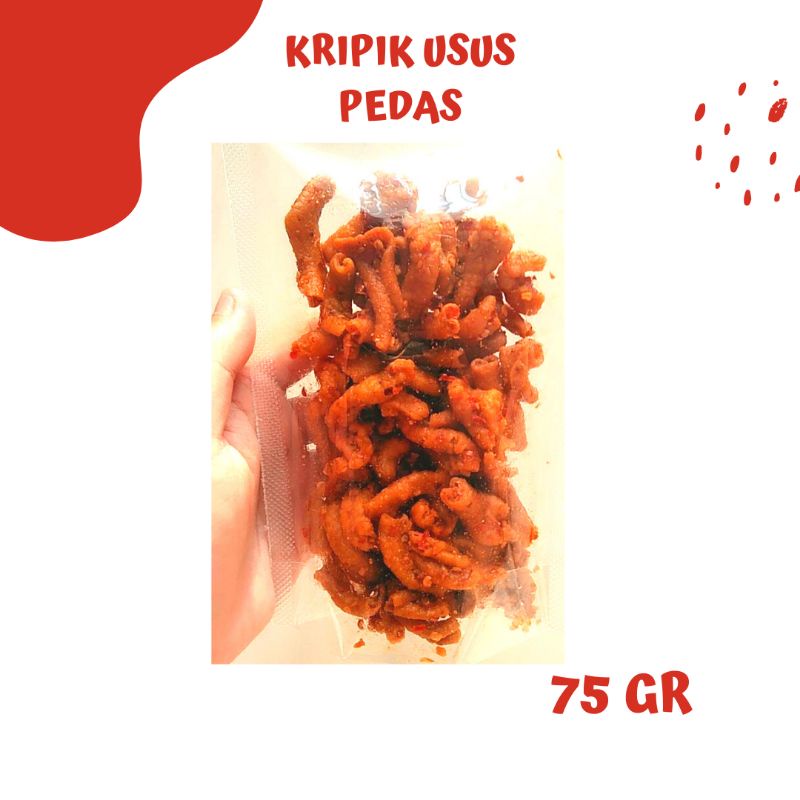

CEMILAN PEDAS KRIPIK USUSPEDAS/ORIGINAL