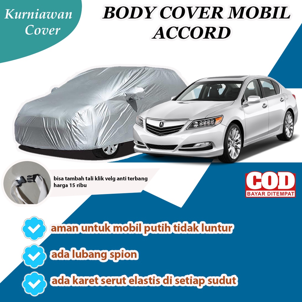 Cover Mobil / Body Cover Mobil Sedan No. 10 Sedan accord, Galant, dan sejenisnya / Cover Accord
