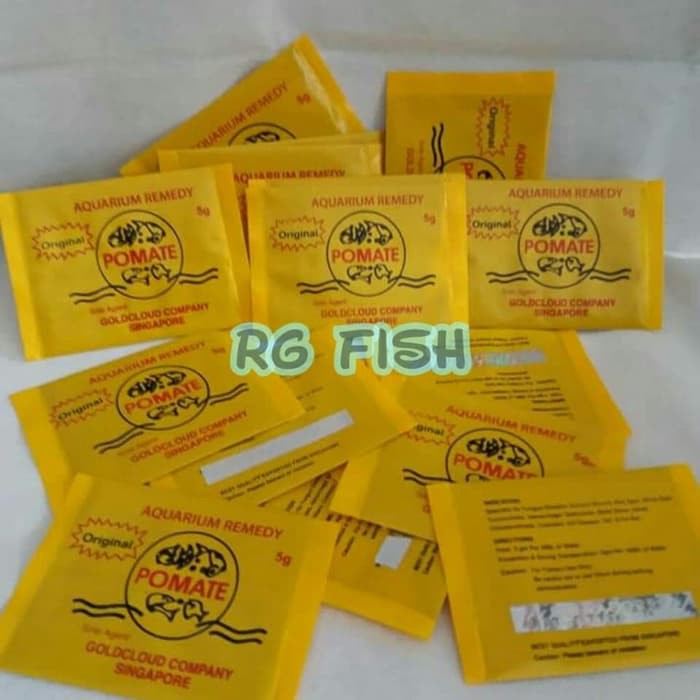 Obat ikan pomate original singapore
