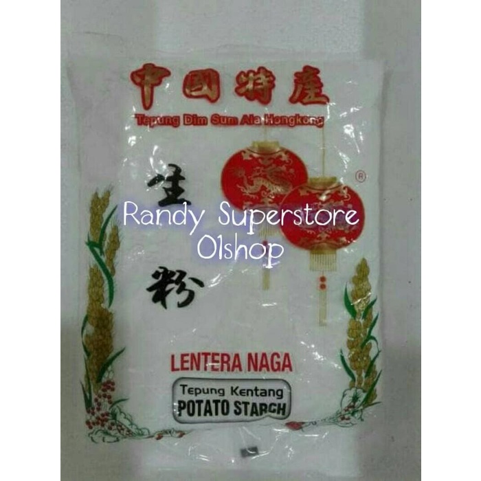 

Tepung | Potato Starch Lentera Naga Tepung Kentang 500Gram