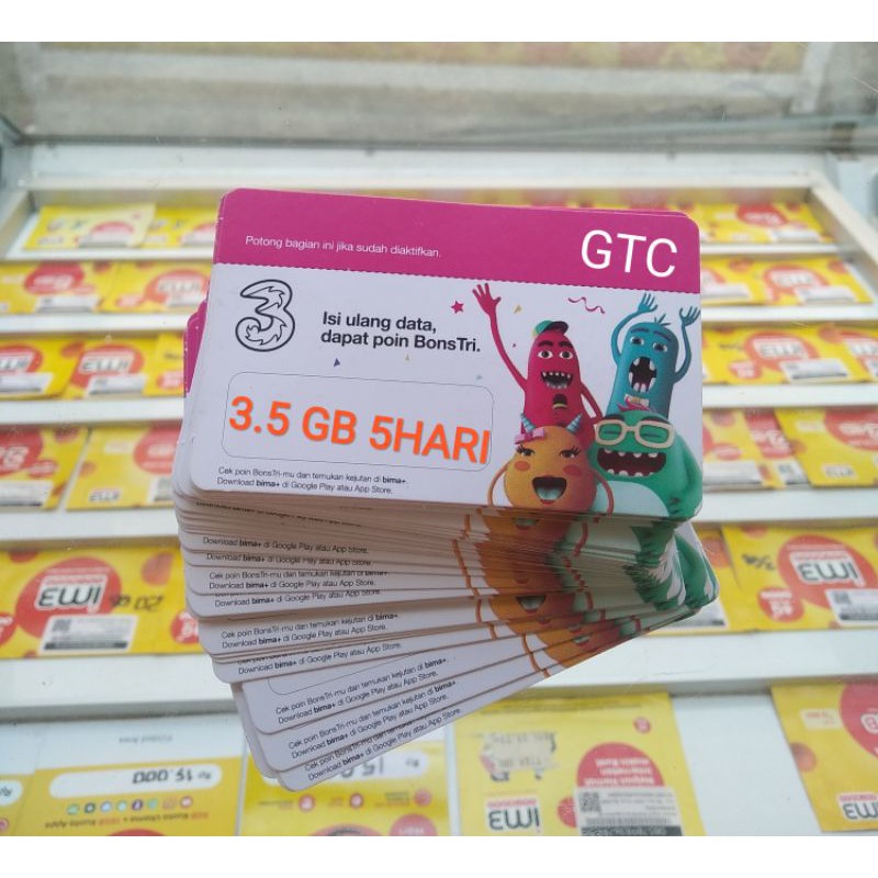 VOUCHER TRI 3.5 GB