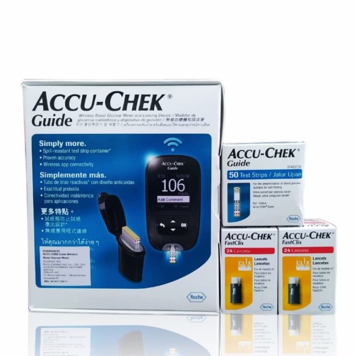 Accu Chek Guide Meter / Alat Accu Chek Guide