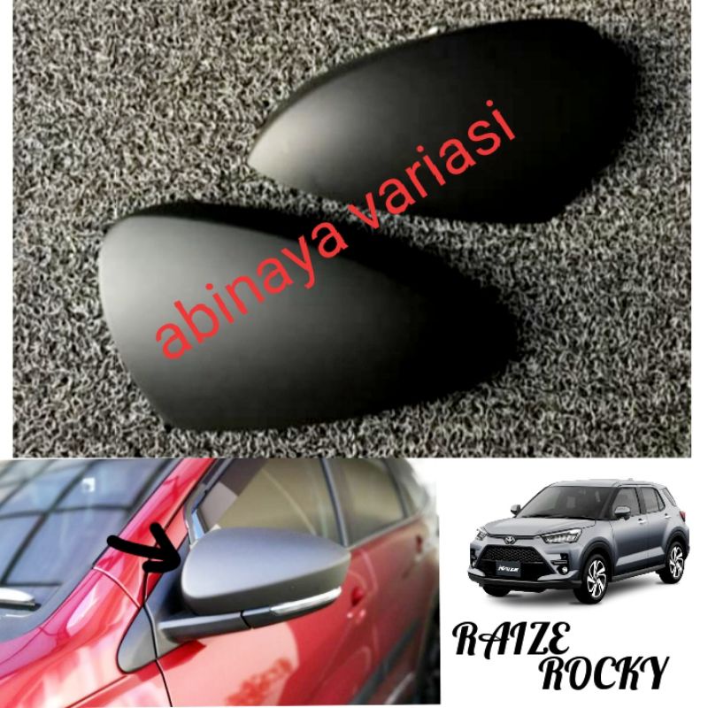 Cover Spion Mobil ROCKY Hitam