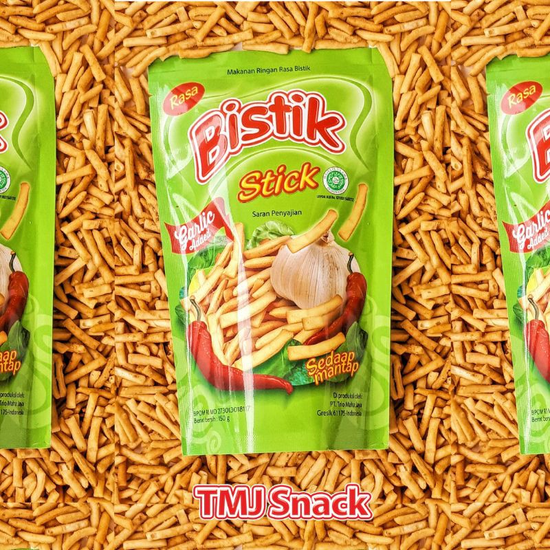 (1 POUCH) TMJ SNACK BISTIK POUCH 150 GRAM